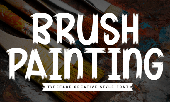 Brush Painting Font Fonts Free Download Brush Painting Font - Featured Image