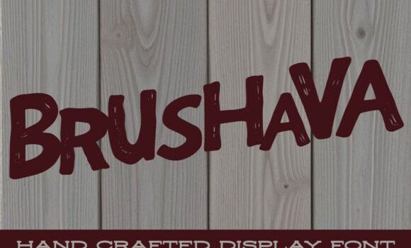 Brushava Font - Featured Image