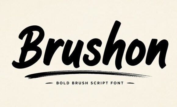 Brushon Font Fonts Free Download Brushon Font - Featured Image