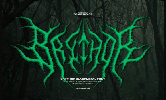 Brythor Font Fonts Free Download Brythor Font - Featured Image