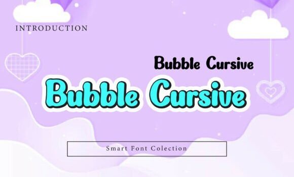 Bubble Cursive Font Fonts Free Download Bubble Cursive Font - Featured Image