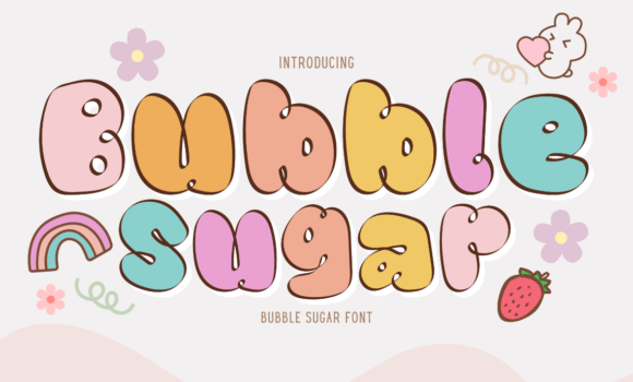 Bubble Sugar Font - Featured Image