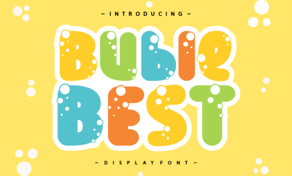 Buble Best Font Fonts Free Download Buble Best Font - Featured Image