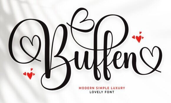 Buffen Font - Featured Image