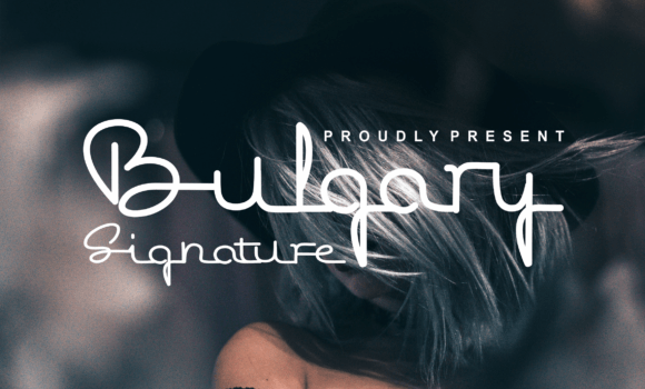 Bulgary Signature Font Fonts Free Download Bulgary Signature Font - Featured Image