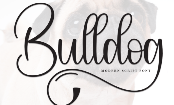 Bulldog Font - Featured Image