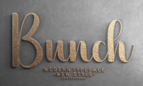 Bunch Font - Featured Image