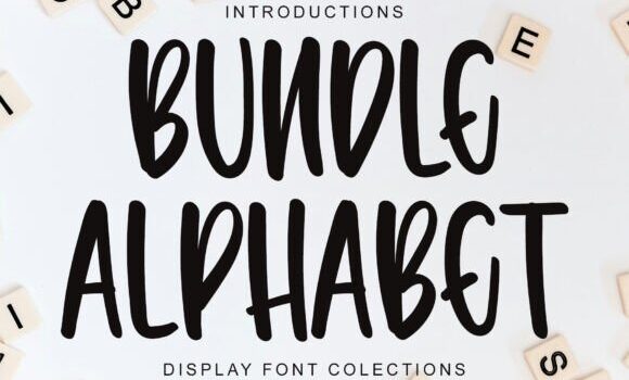 Bundle Alphabet Font Fonts Free Download Bundle Alphabet Font - Featured Image