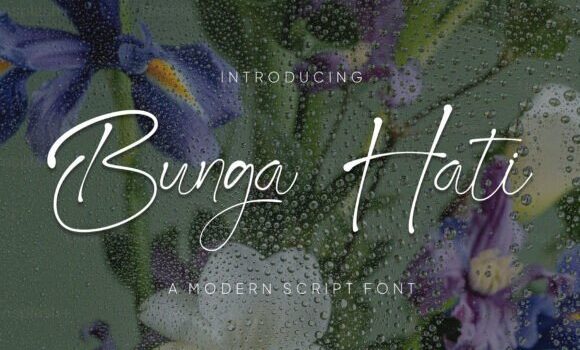 Bunga Hati Font Fonts Free Download Bunga Hati Font - Featured Image