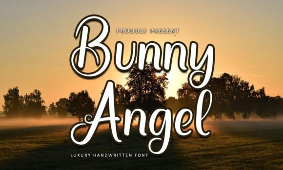 Bunny Angel Font Fonts Free Download Bunny Angel Font - Featured Image