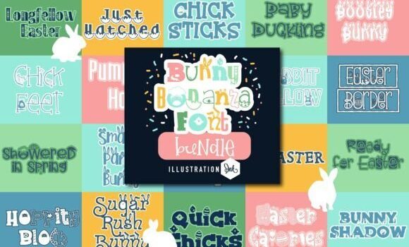 Bunny Bonanza Bundle Font Fonts Free Download Bunny Bonanza Bundle Font - Featured Image