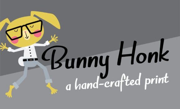 Bunny Honk Font - Featured Image