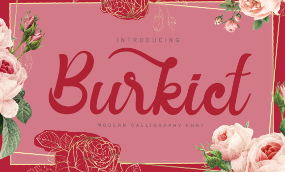 Burkict Font - Featured Image