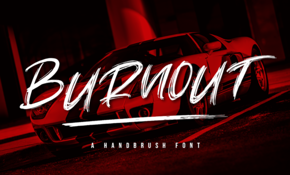 Burnout Font Fonts Free Download Burnout Font - Featured Image
