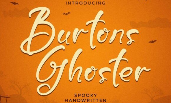Burtons Ghoster Font Fonts Free Download Burtons Ghoster Font - Featured Image