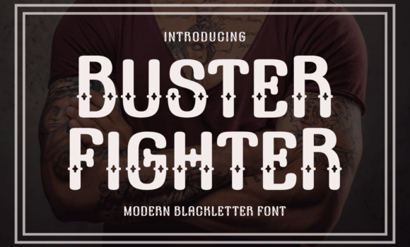 Buster Fighter Font Fonts Free Download Buster Fighter Font - Featured Image