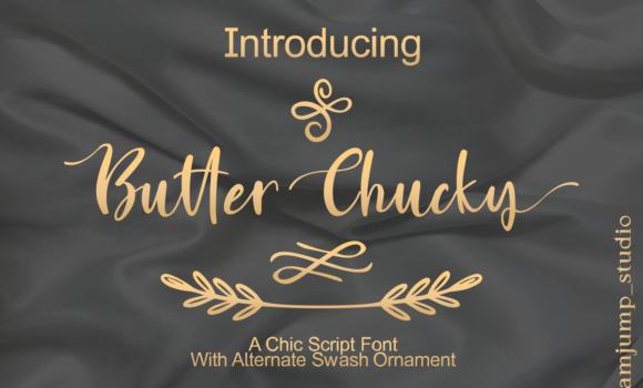 Butter Chucky Font - Featured Image