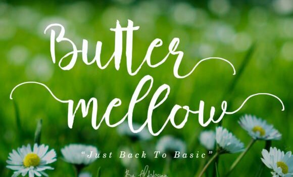 Butter Mellow Font - Featured Image
