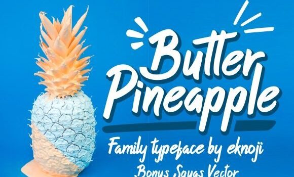 Butter Pineapple Font Fonts Free Download Butter Pineapple Font - Featured Image