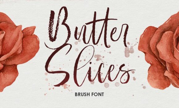 Butter Slices Font - Featured Image