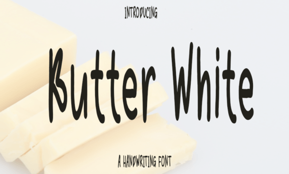 Butter White Font Fonts Free Download Butter White Font - Featured Image