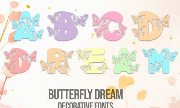Butterfly Dream Font Fonts Free Download Butterfly Dream Font - Featured Image