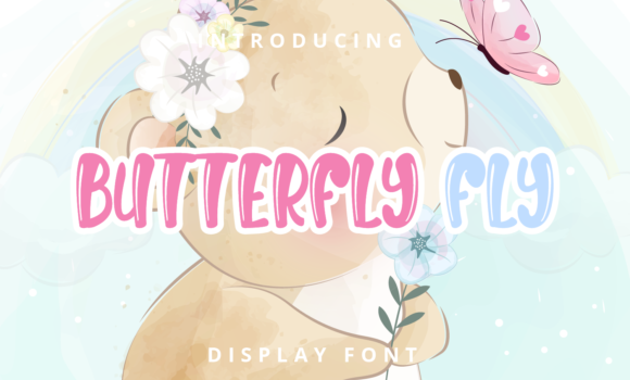 Butterfly Fly Font Fonts Free Download Butterfly Fly Font - Featured Image