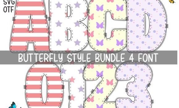 Butterfly Style Font - Featured Image