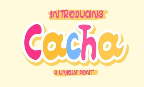 Cacha Font - Featured Image