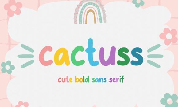 Cactuss Font - Featured Image