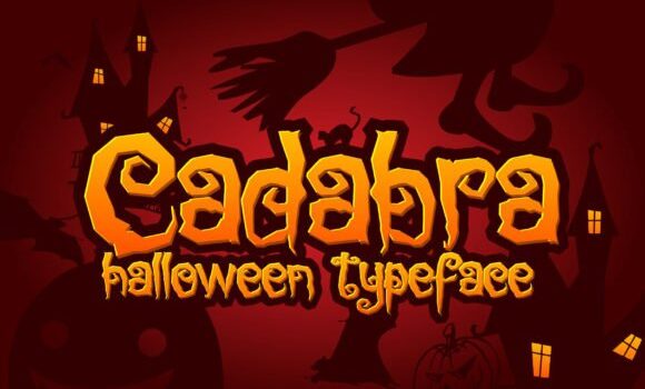 Cadabra` Font - Featured Image