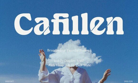 Cafillen Font - Featured Image