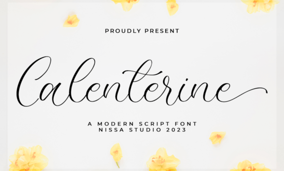 Calenterine Font - Featured Image