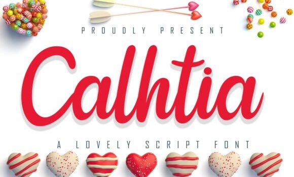 Calhtia Font - Featured Image