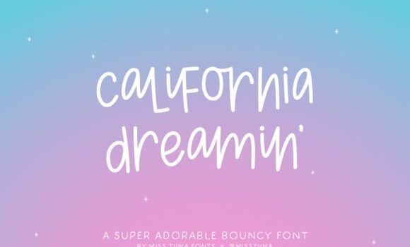 California Dreamin' Font - Featured Image