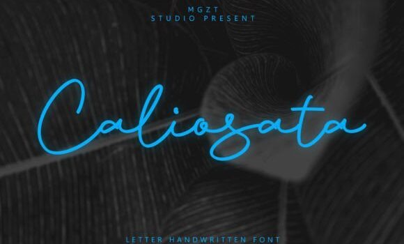 Caliosata Font - Featured Image
