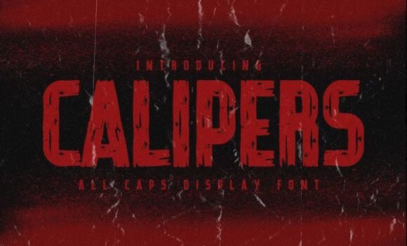 Calipers Font - Featured Image