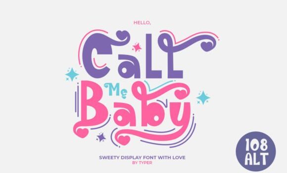 Call Me Baby Font Fonts Free Download Call Me Baby Font - Featured Image