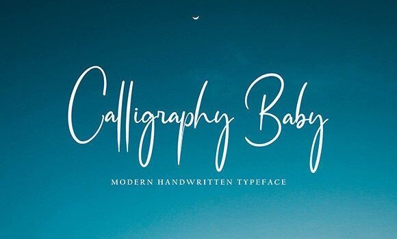 Calligraphy Baby Font - Featured Image