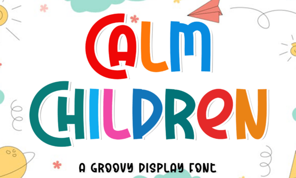 Calm Children Font - Featured Image