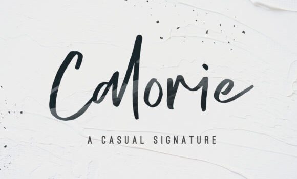 Calorie Font - Featured Image