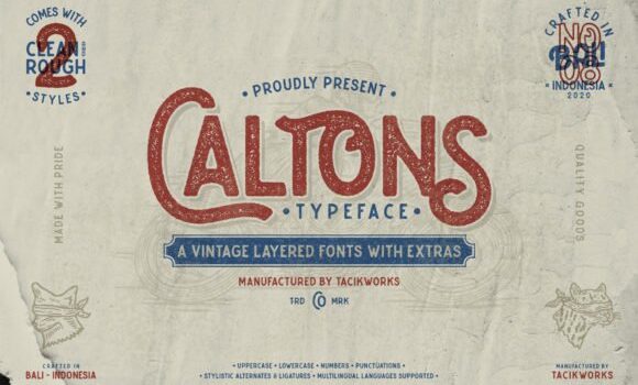 Caltons Font Fonts Free Download Caltons Font - Featured Image
