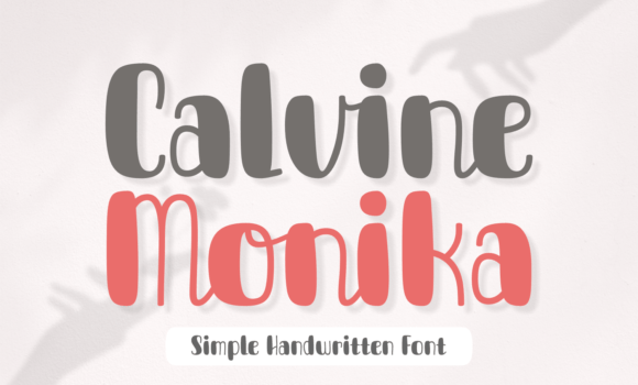 Calvine Monika Font Fonts Free Download Calvine Monika Font - Featured Image