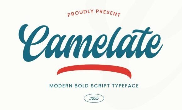 Camelate Font - Featured Image