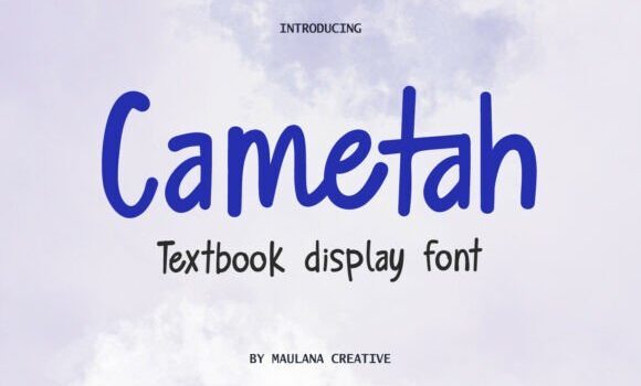 Cametah Font Fonts Free Download Cametah Font - Featured Image