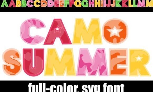 Camo Summer Font Fonts Free Download Camo Summer Font - Featured Image