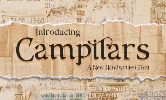 Campilars Font - Featured Image