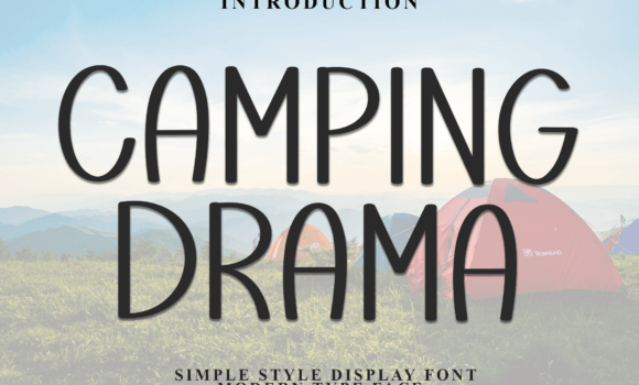 Camping Drama Font Fonts Free Download Camping Drama Font - Featured Image