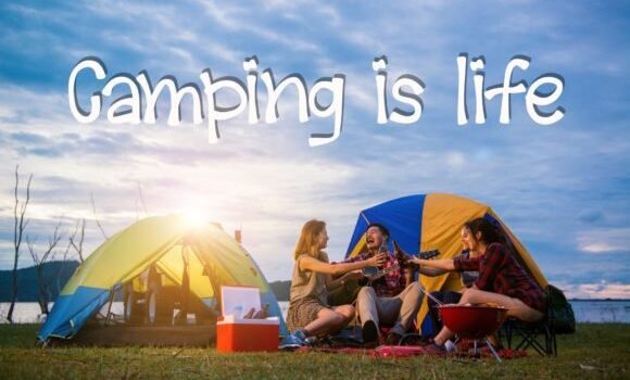 Camping is Life Font - Featured Image
