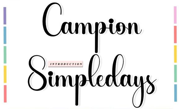 Campion Simpledays Font Fonts Free Download Campion Simpledays Font - Featured Image